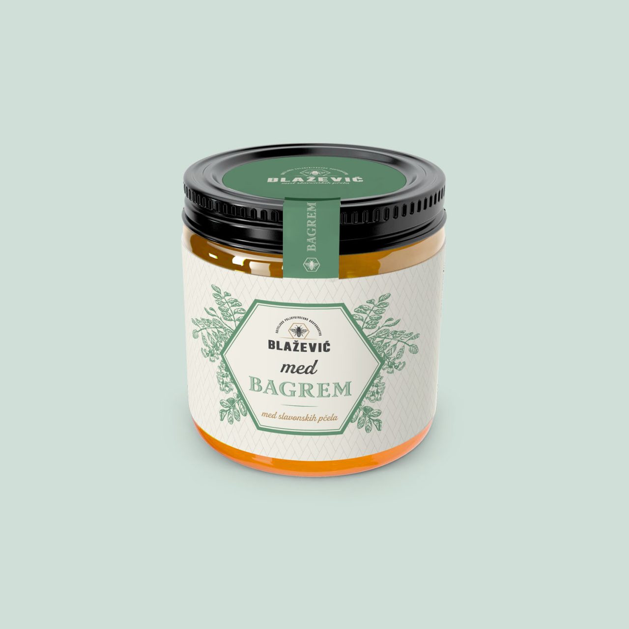 Label Design For Honey From Croatia