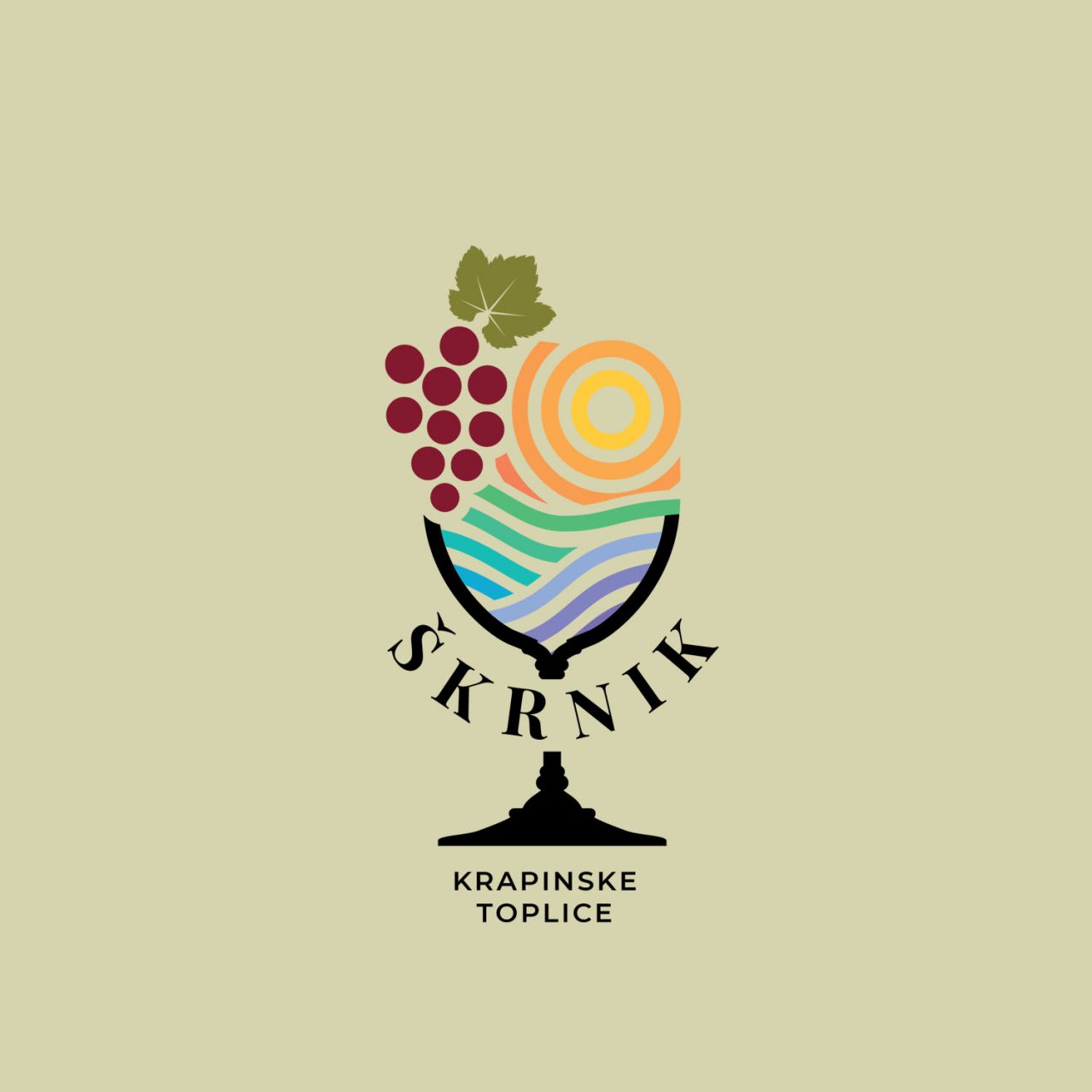 Logo design for Škrnik wine